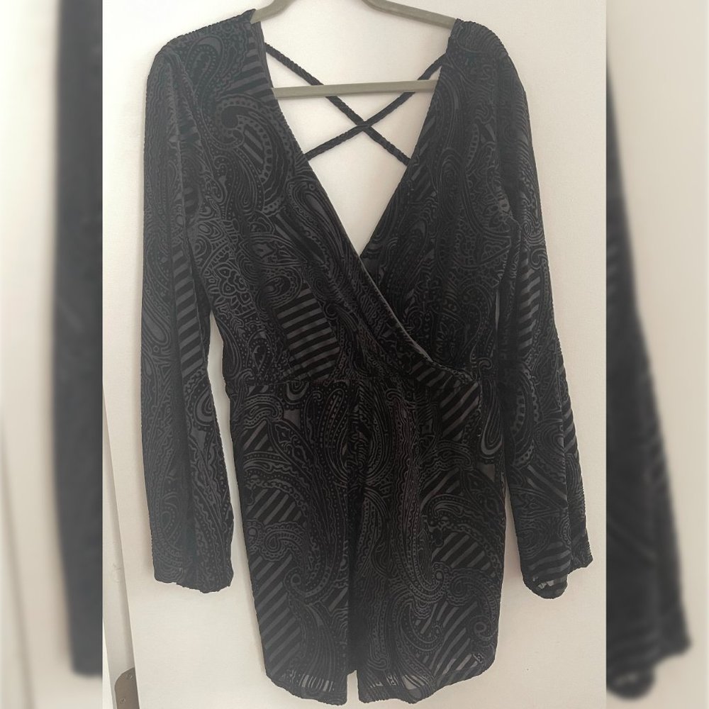 Urban Outfitters Black Romper
